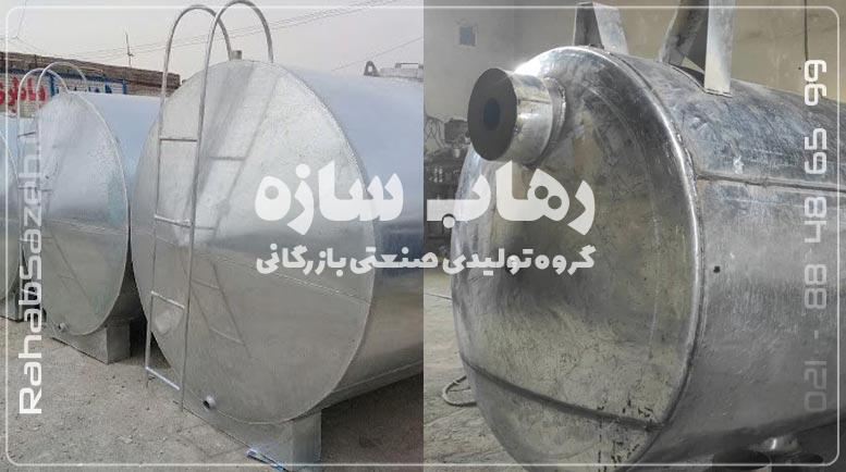 لیست قیمت تانکر آب گالوانیزه